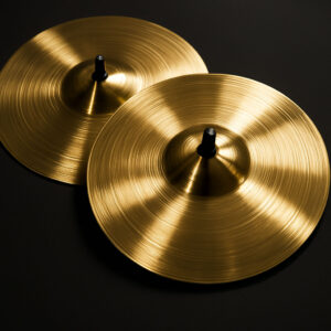 Shiny Brass Cymbals